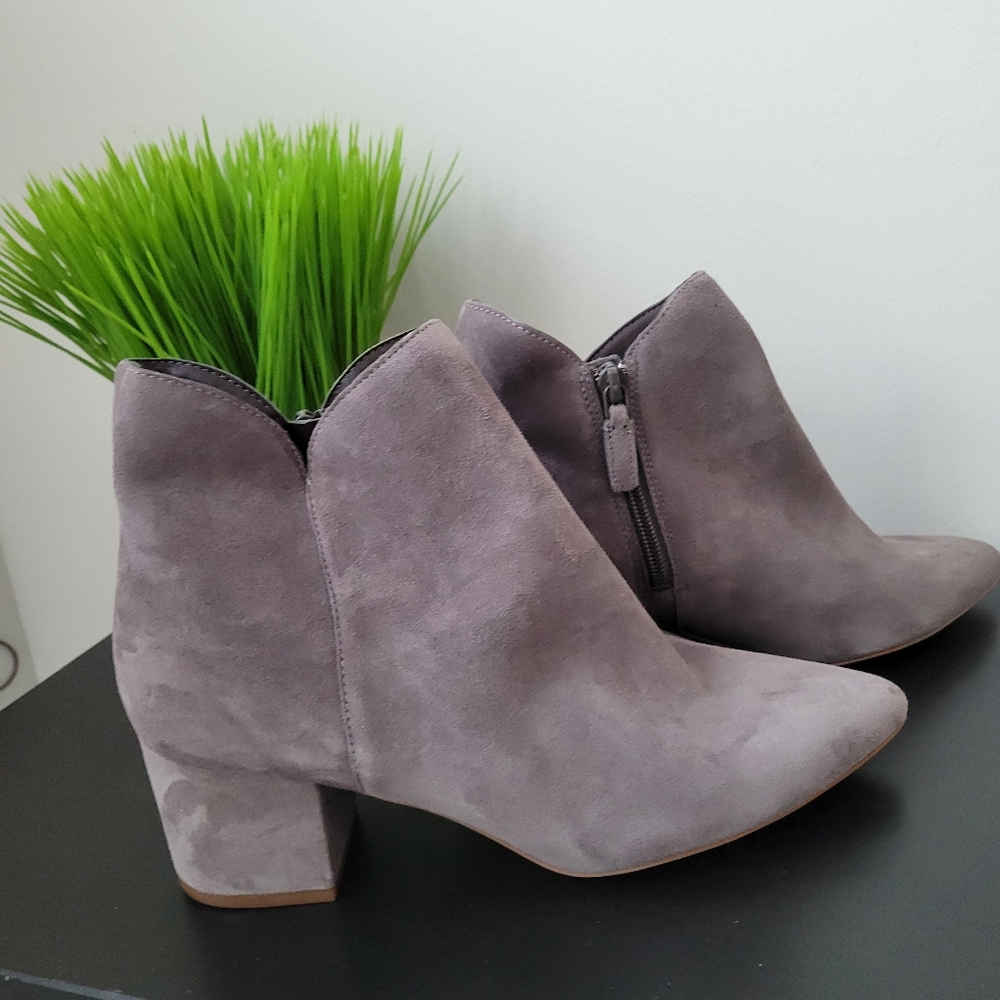 COLE HAAN Women's Suede Ankle Boots